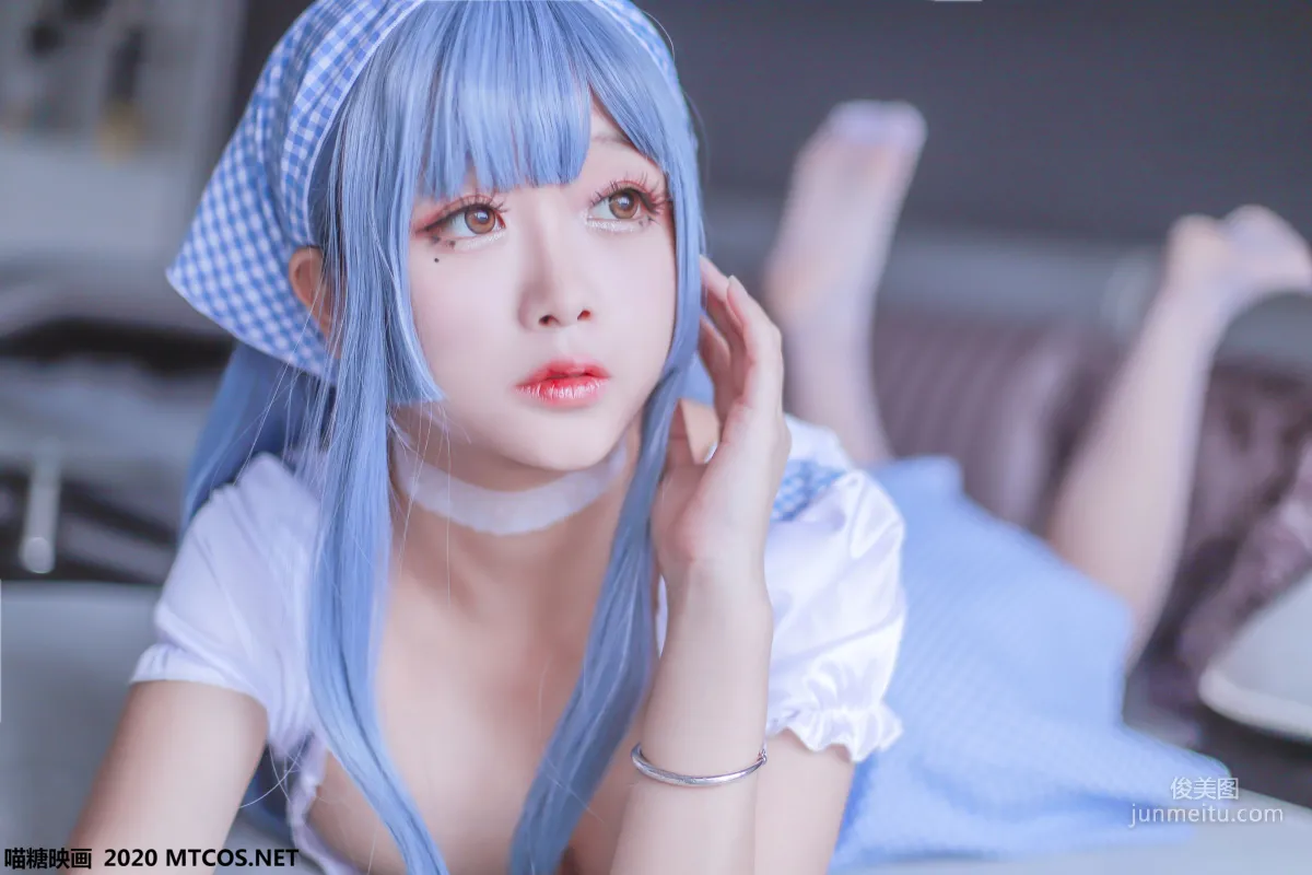 《蓝色女仆》 [喵糖映画] VOL.122 写真集32
