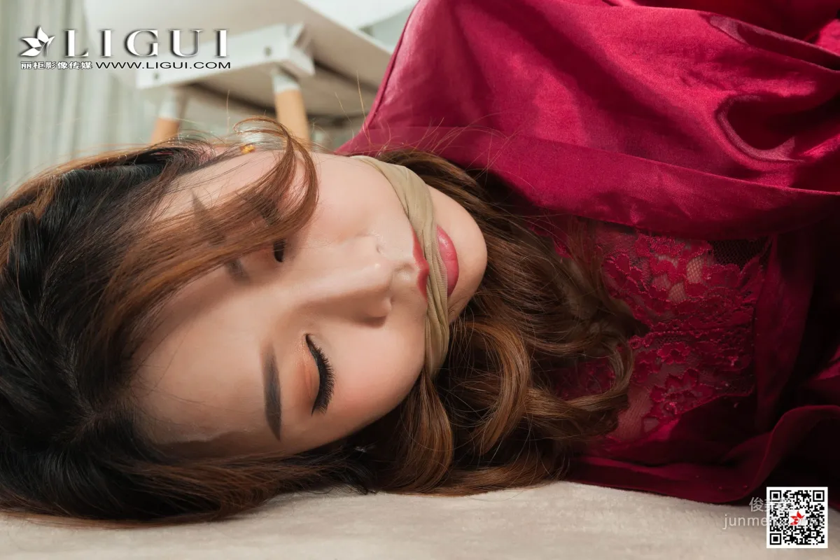 Model 文靜《睡衣捆綁美束》 [麗櫃LIGUI] 寫真集 49