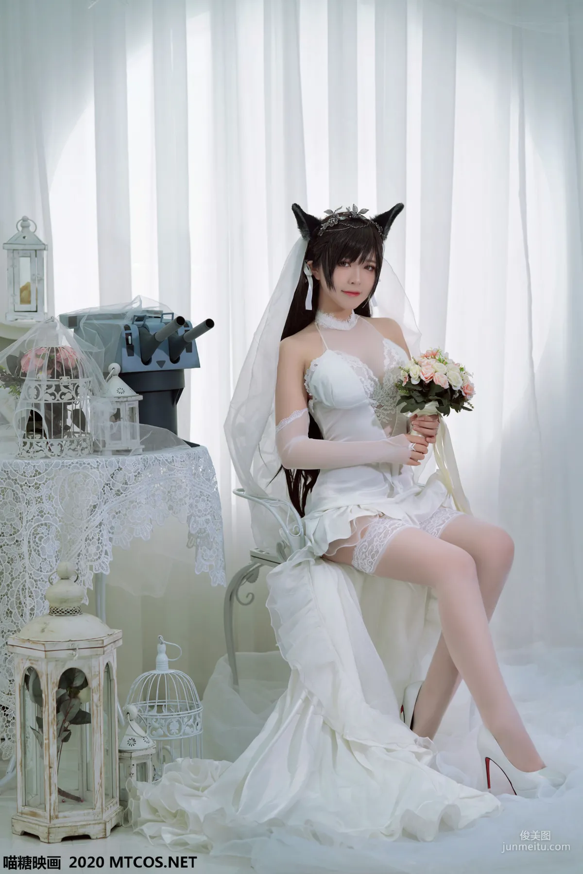 《婚纱爱宕》  [喵糖映画] VOL.115 写真集15
