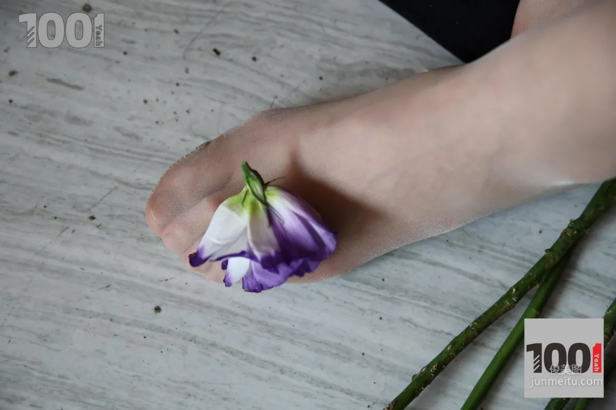 模特草莓 《花藝師3》 [一千零一夜IESS] 絲襪美腿寫真集 4