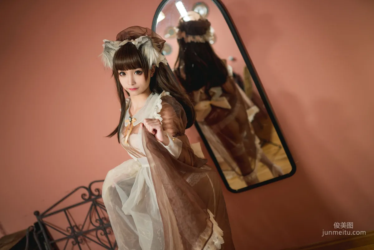 《棕色女仆装》 [喵糖映画] VOL.124 写真集20