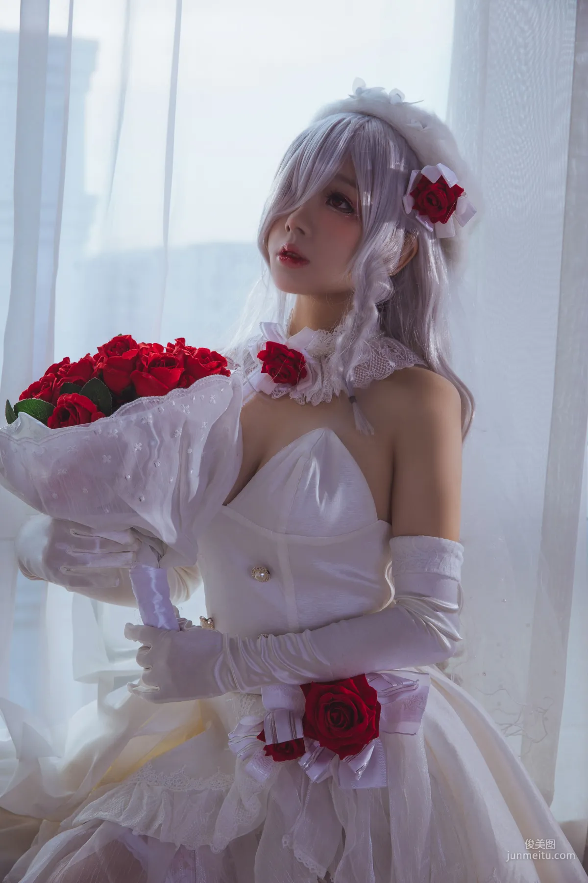 《花嫁cos》 [喵糖映画] VOL.123 写真集17
