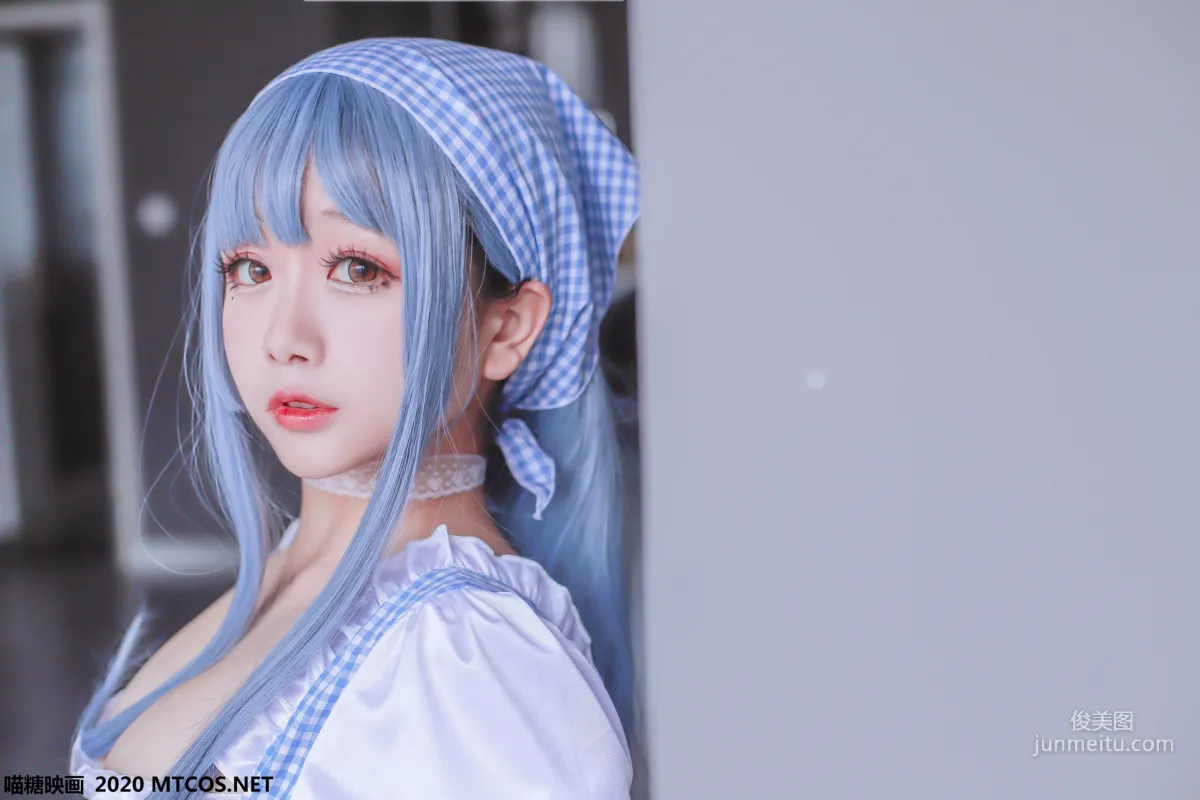 《蓝色女仆》 [喵糖映画] VOL.122 写真集14