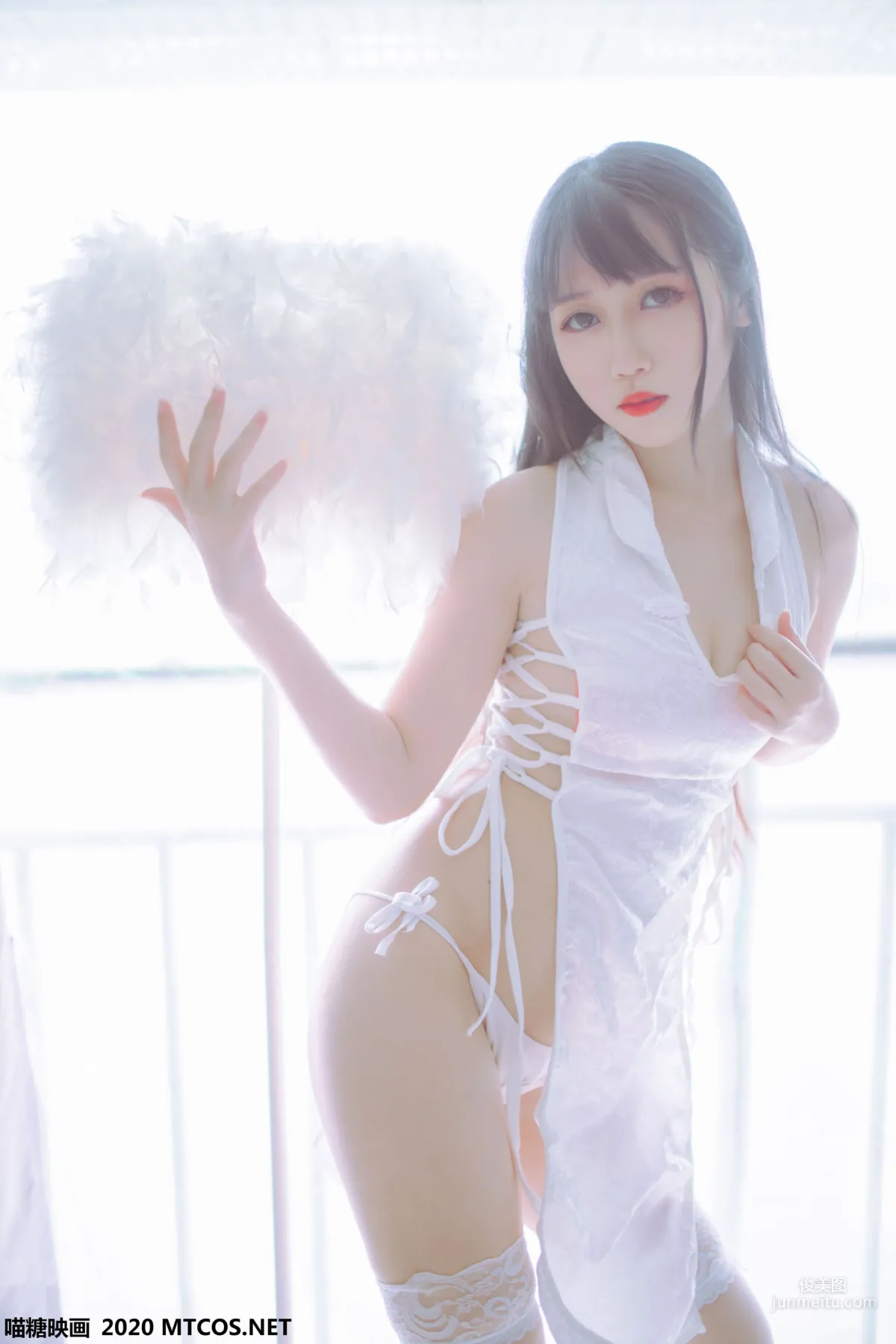 《黑白旗袍雙子》 [喵糖映畫] VOL.114 寫真集 37