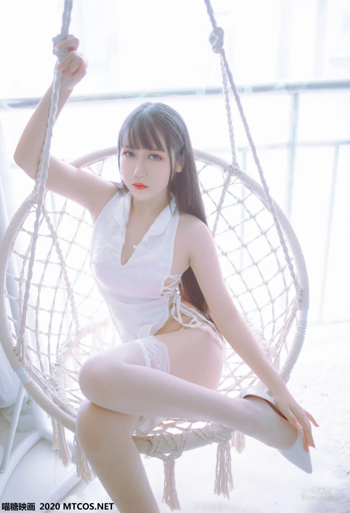 《黑白旗袍双子》  [喵糖映画] VOL.114 写真集2