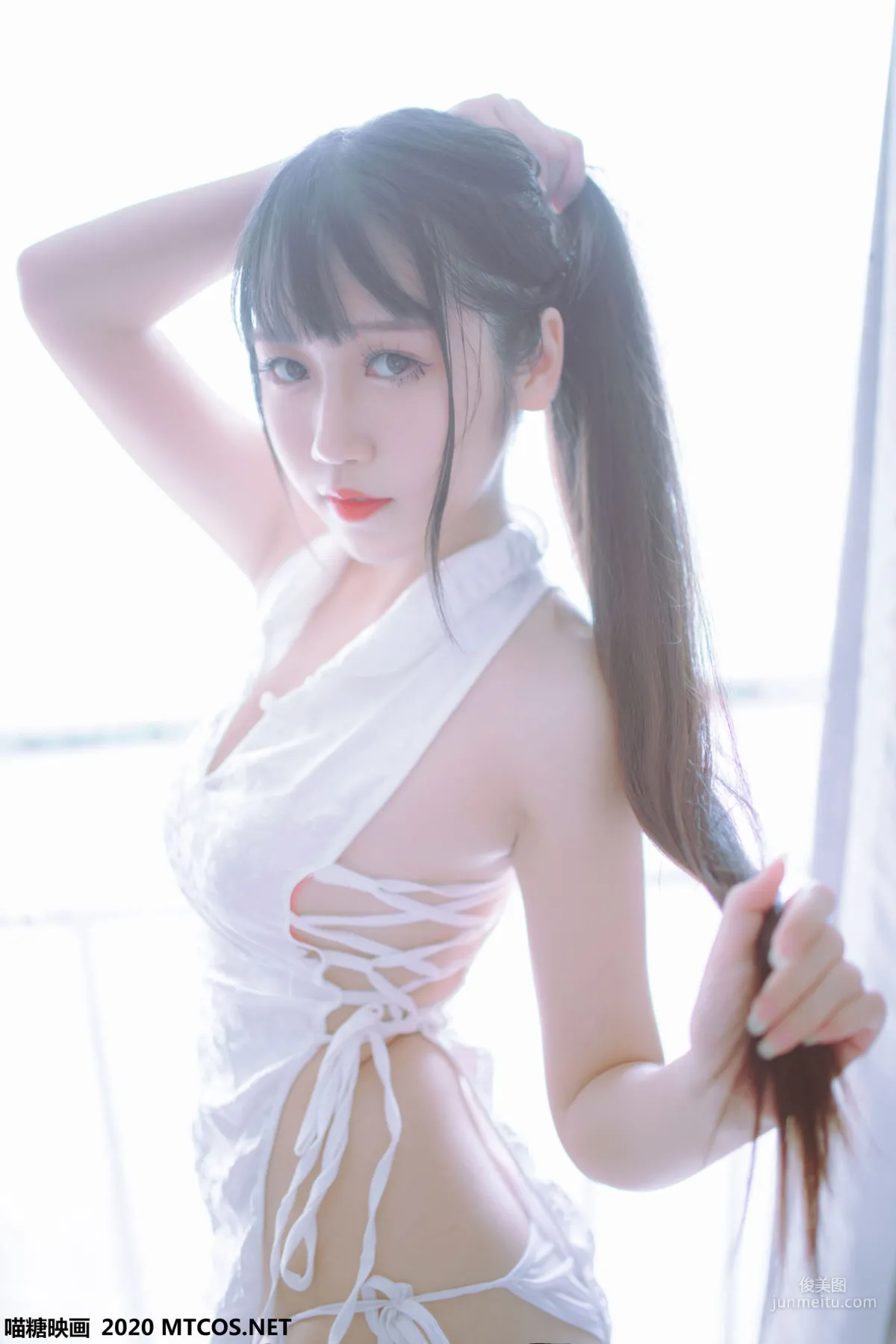《黑白旗袍双子》  [喵糖映画] VOL.114 写真集41