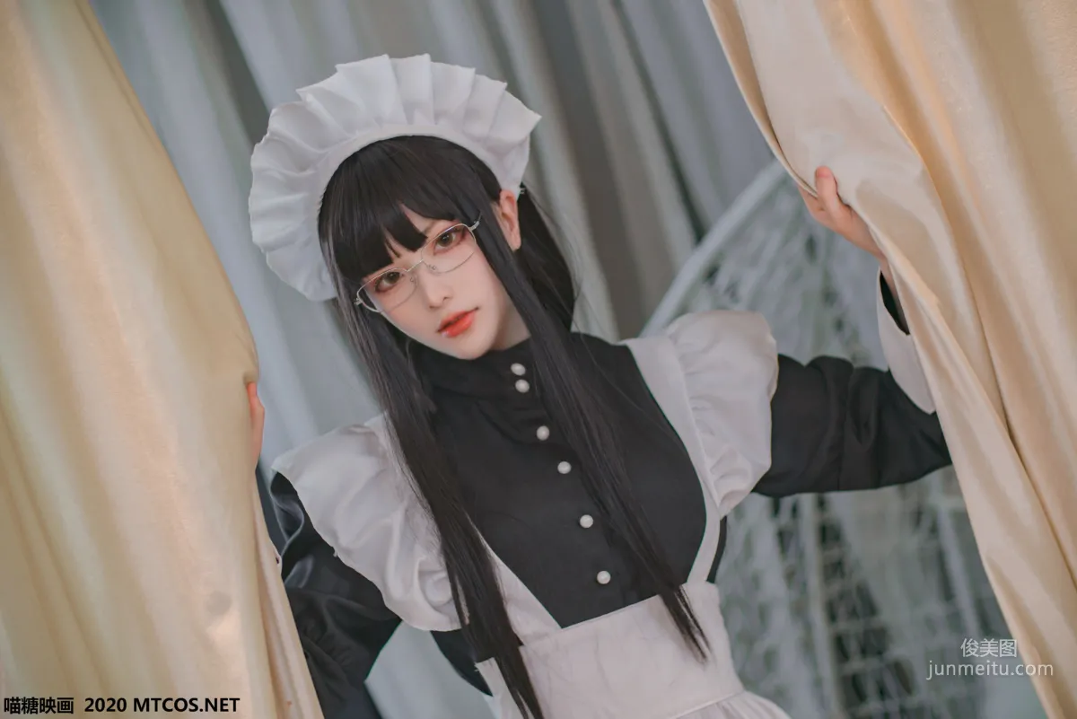 《女仆眼镜娘》 [喵糖映画] VOL.120 写真集6