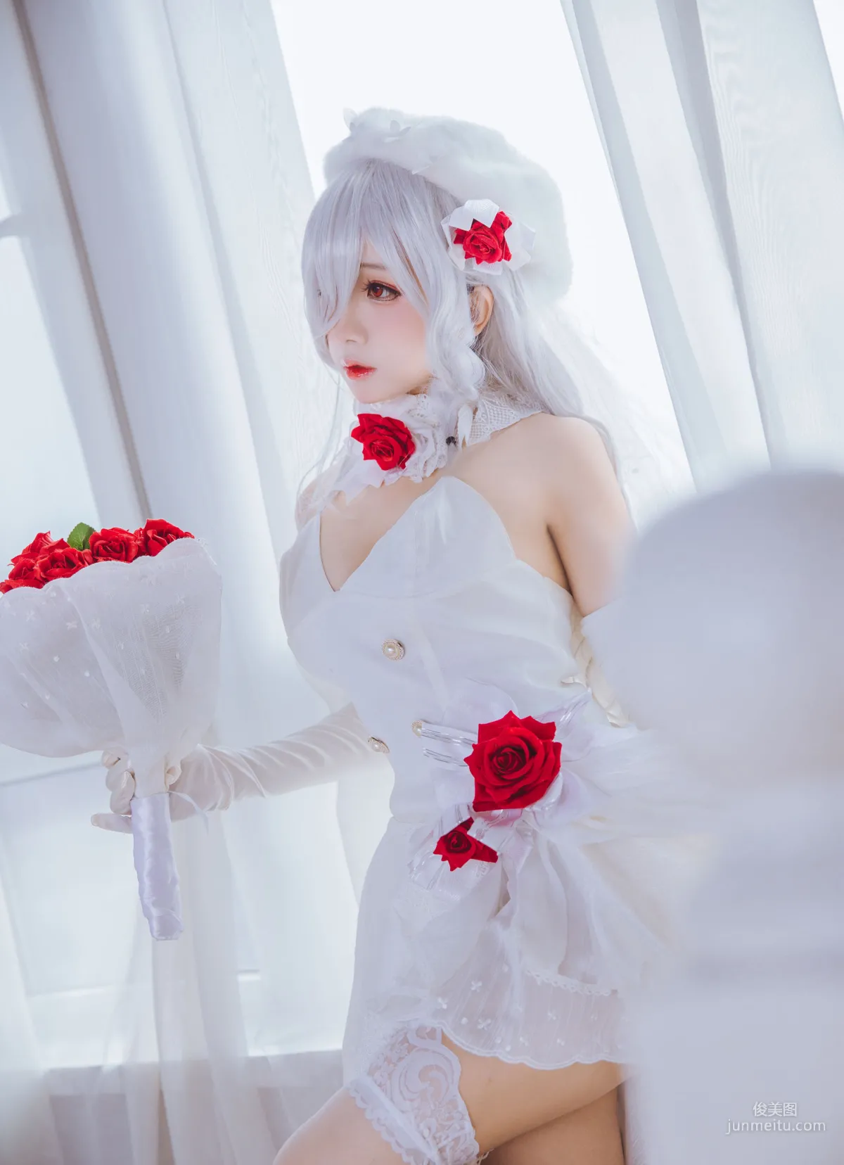 《花嫁cos》 [喵糖映画] VOL.123 写真集1