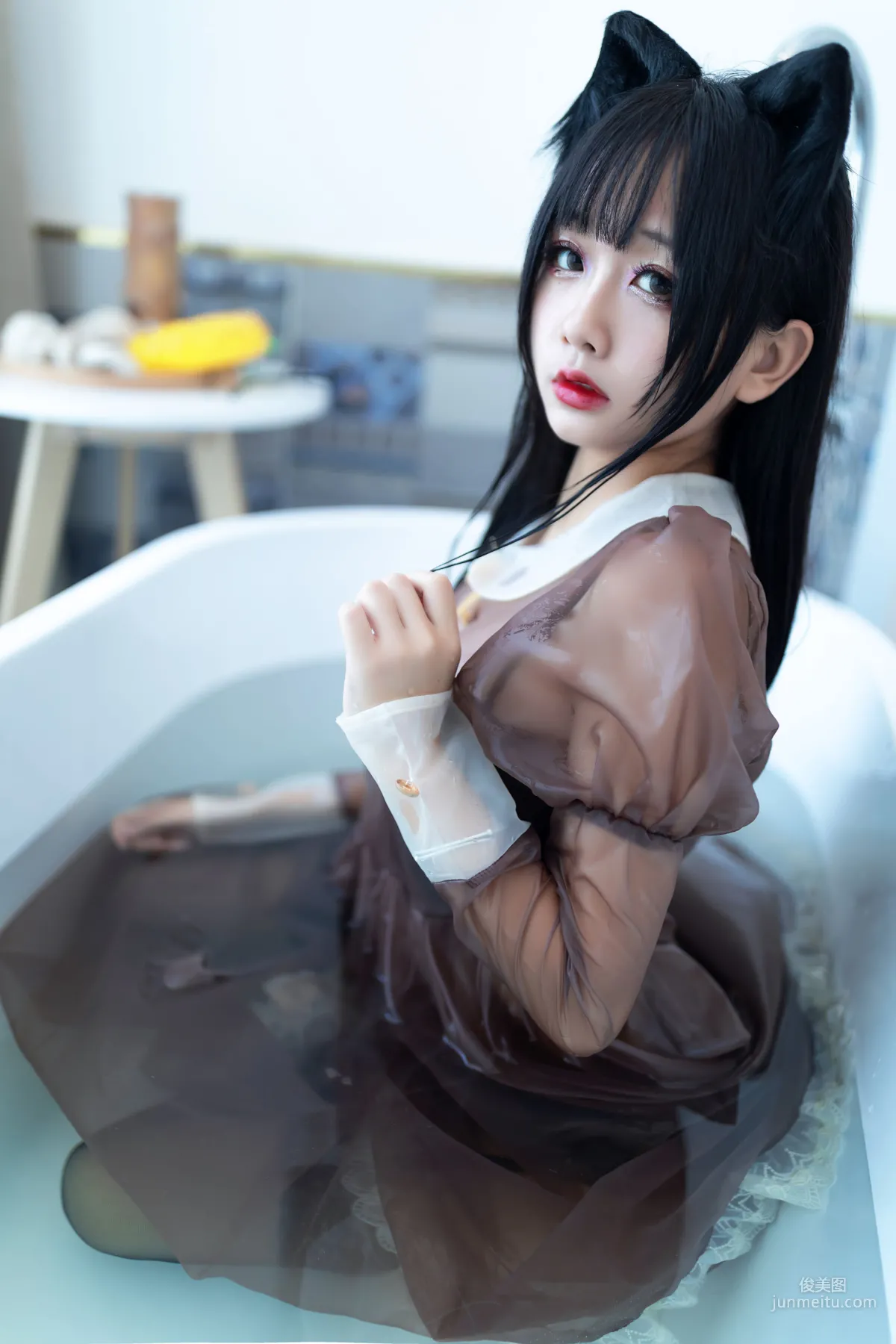 《棕色透明女仆》 [喵糖映画] VOL.125 写真集7
