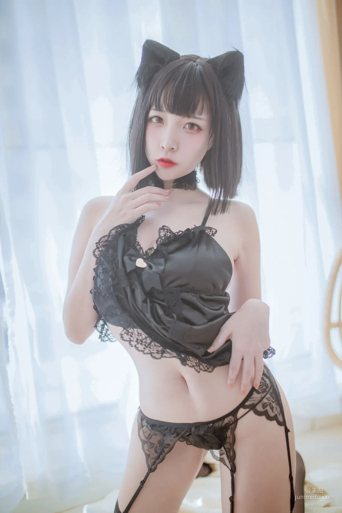 《私房双人猫耳》 [喵糖映画] VOL.128 写真集28