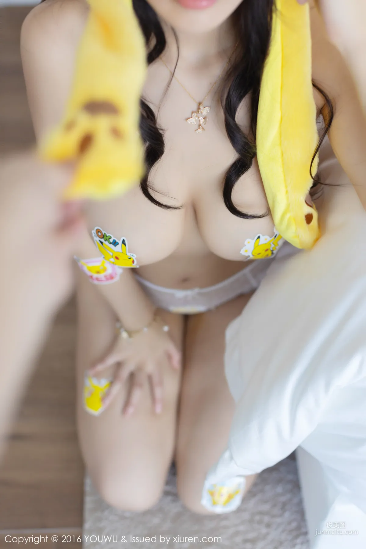朱可兒Flower《巨乳皮卡丘》 [尤蜜荟YouMi] Vol.413 寫真集 23