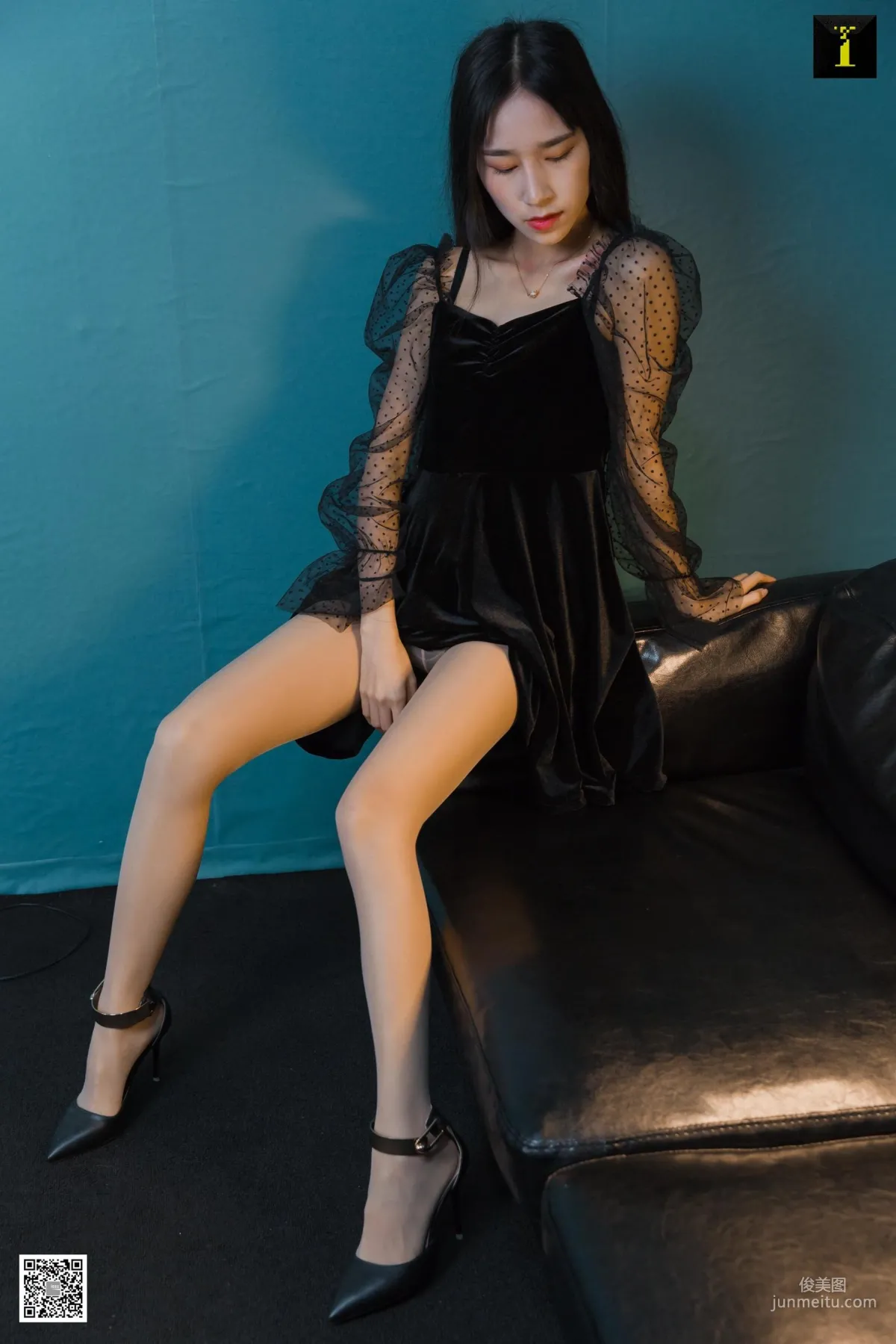 模特：美子 《複古波點控》 [異思趣向IESS] 寫真集 21