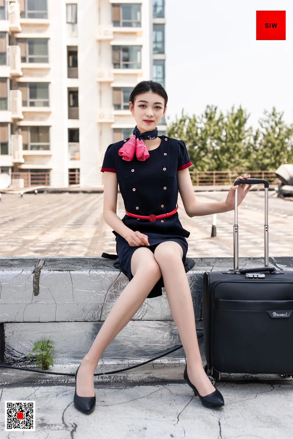嘉慧《实习空乘》 [斯文传媒SIW] 写真集10