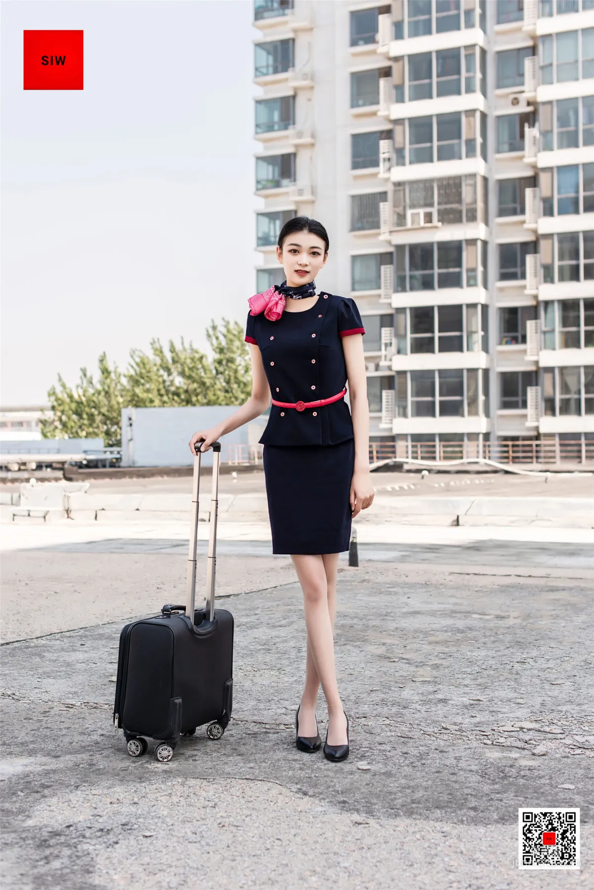 嘉慧《实习空乘》 [斯文传媒SIW] 写真集2