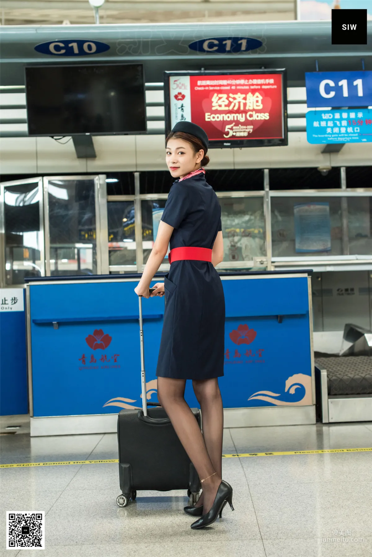 嘉慧《航站楼空乘》 [斯文传媒SIW] 写真集11
