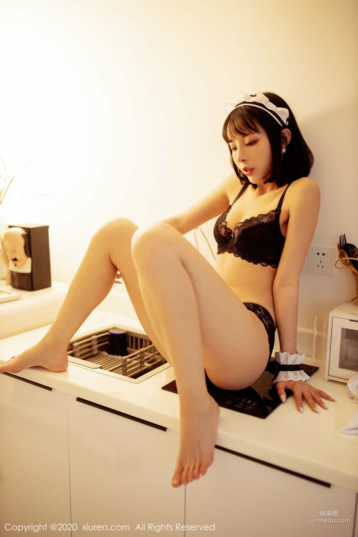 陳小喵《情趣的女仆》 [秀人XIUREN] No.2008 寫真集 59