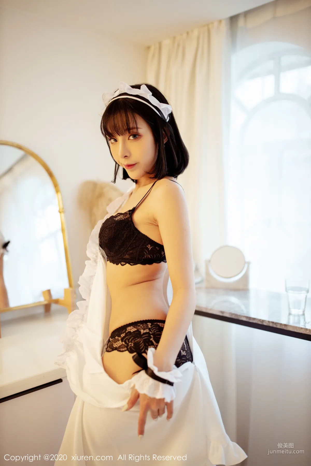 陳小喵《情趣的女仆》 [秀人XIUREN] No.2008 寫真集 41