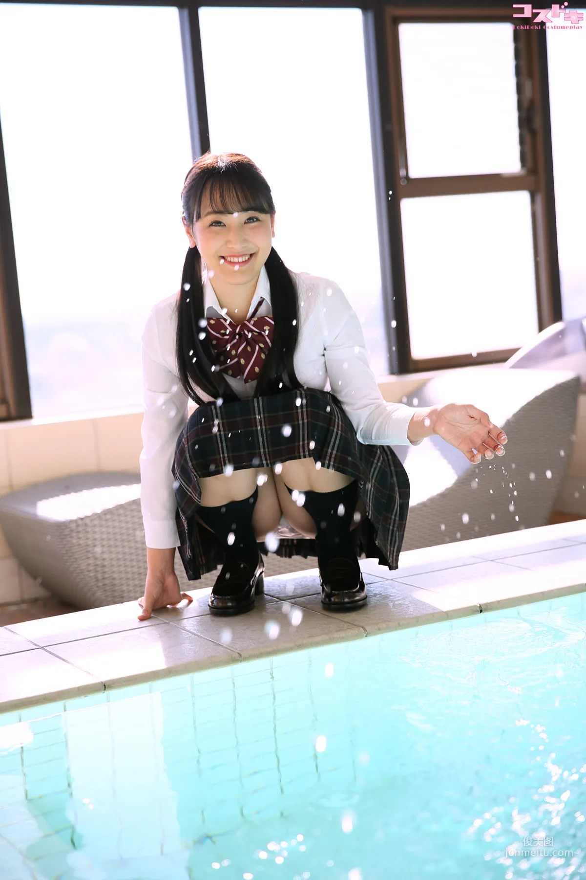 [Cosdoki] Yuri Hamada 浜田由梨 hamadayuri3_pic_seifuku1 寫真集 6