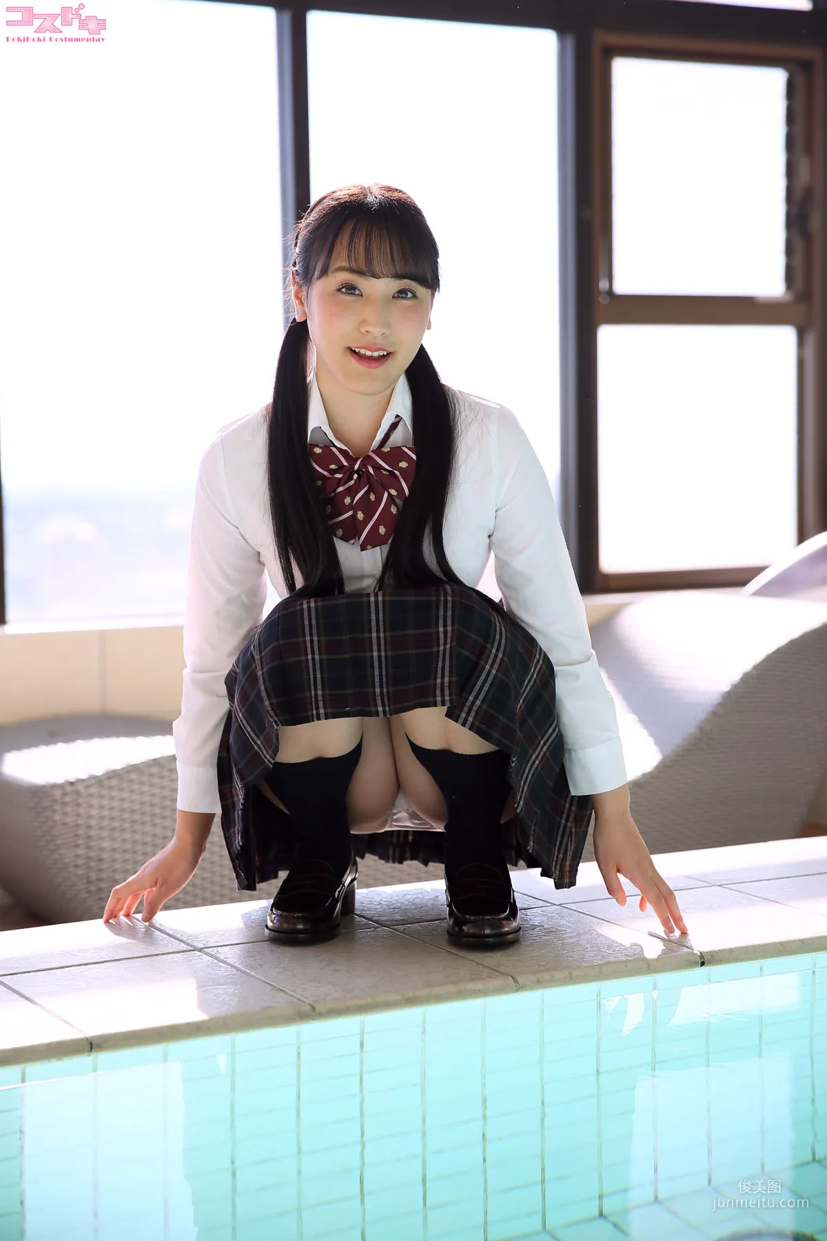 [Cosdoki] Yuri Hamada 浜田由梨 hamadayuri3_pic_seifuku1 寫真集 4