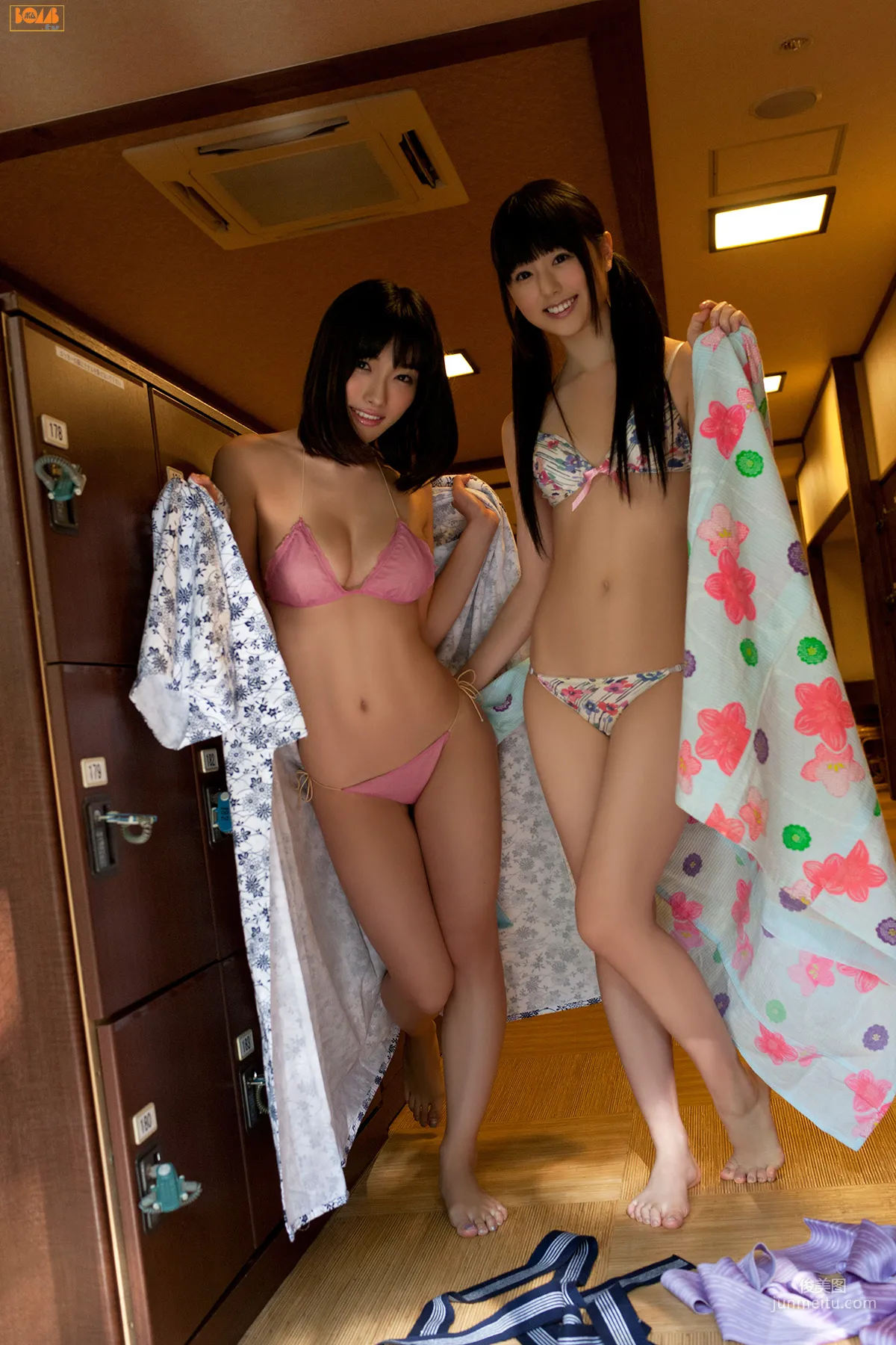 栗田恵美×今野杏南《溫泉遊》 寫真集 [Bomb.TV] 2012年12月号 39