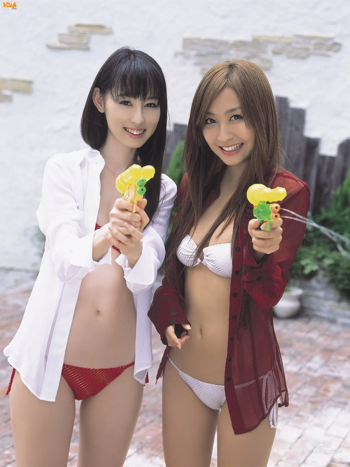 [Bomb.TV] 2007年10月刊 秋山莉奈 & 木口亜矢 寫真集 26