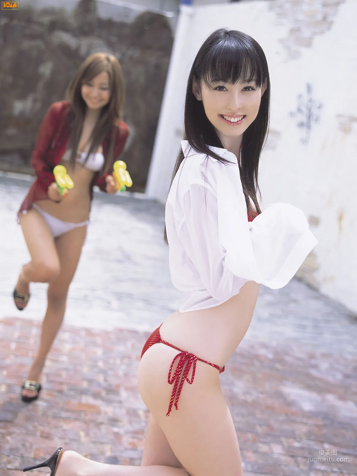 [Bomb.TV] 2007年10月刊 秋山莉奈 & 木口亜矢 寫真集 27