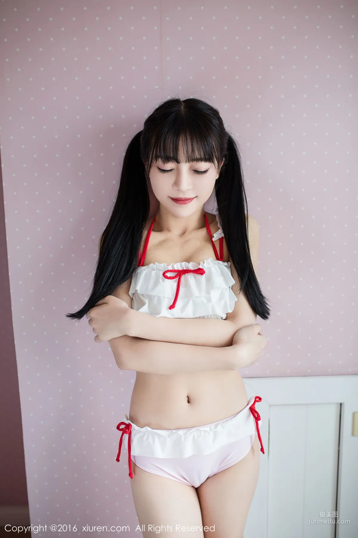 Mio莉莉《絲粉色的初戀》 [秀人網XiuRen] No.552 寫真集 12