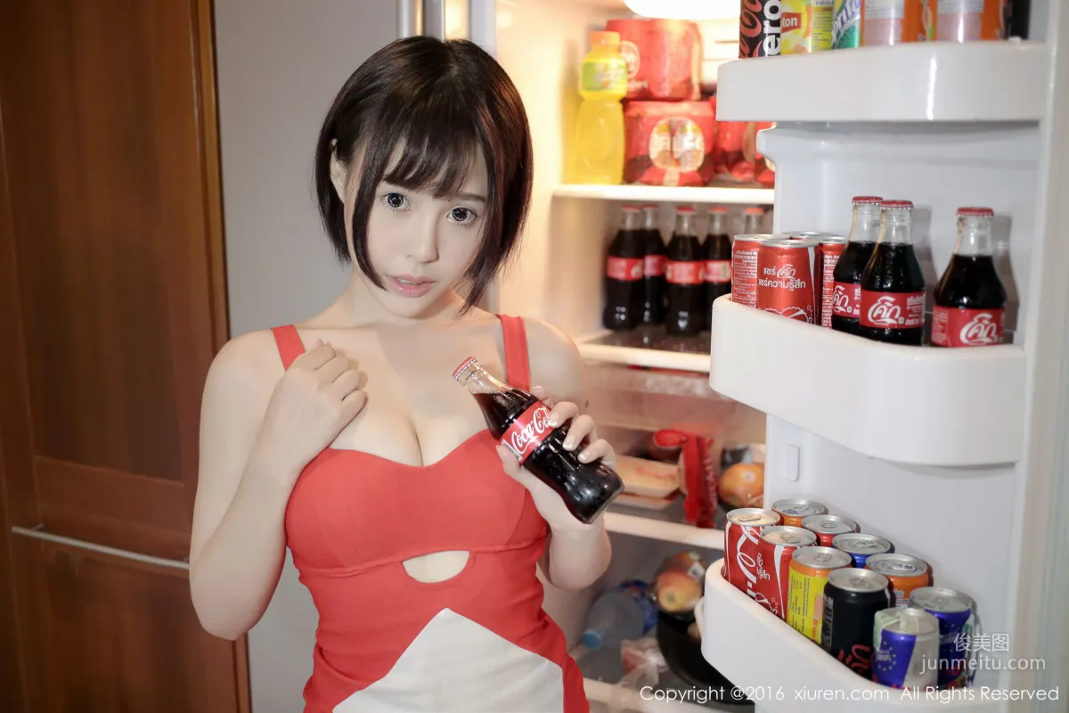 Evelyn艾莉《小紅裙》 [秀人網XiuRen] No.665 寫真集 8