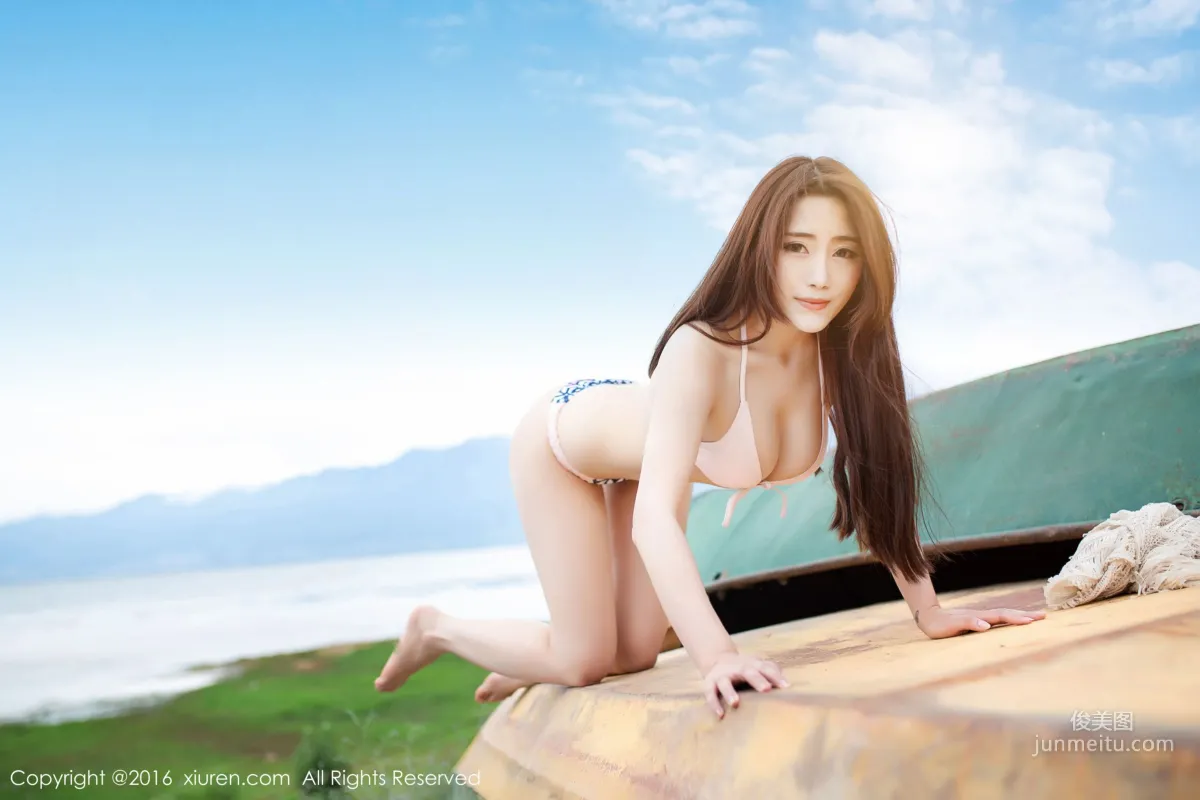 兜豆靓Youlina《陽光性感的兜兜》 [秀人網XiuRen] No.582 寫真集 21