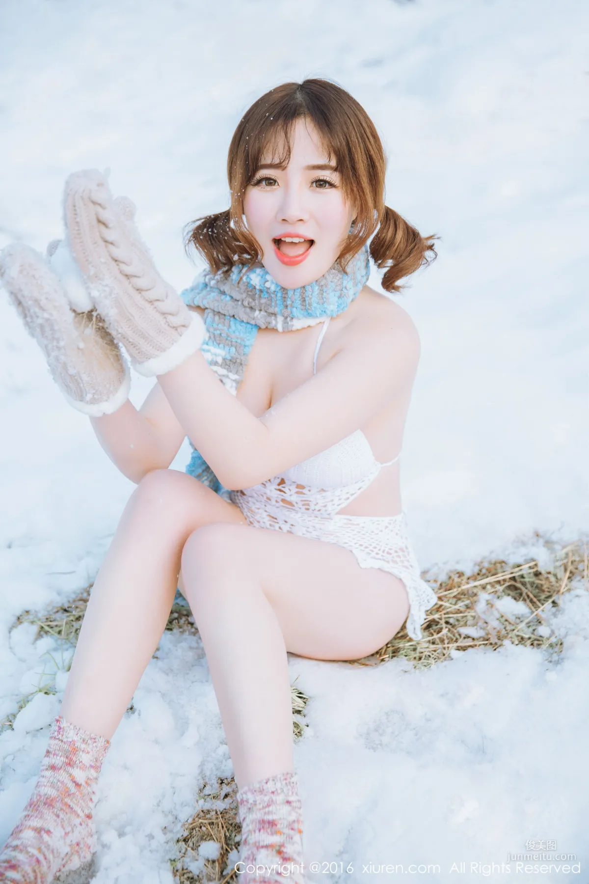 徐cake《新春雪景套圖》 [秀人網XiuRen] No.484 寫真集 24