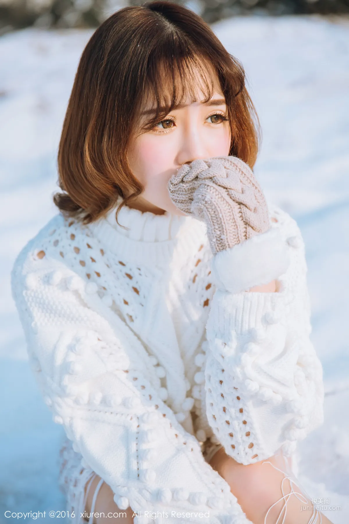 徐cake《新春雪景套圖》 [秀人網XiuRen] No.484 寫真集 2
