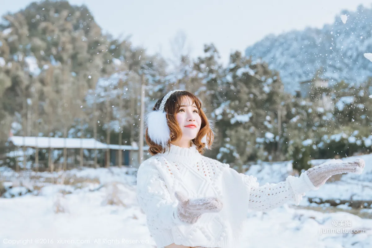 徐cake《新春雪景套圖》 [秀人網XiuRen] No.484 寫真集 18