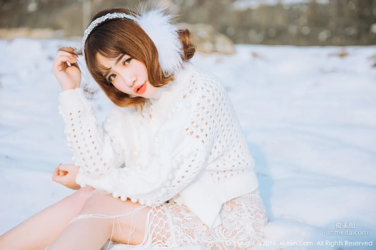 徐cake《新春雪景套圖》 [秀人網XiuRen] No.484 寫真集 3