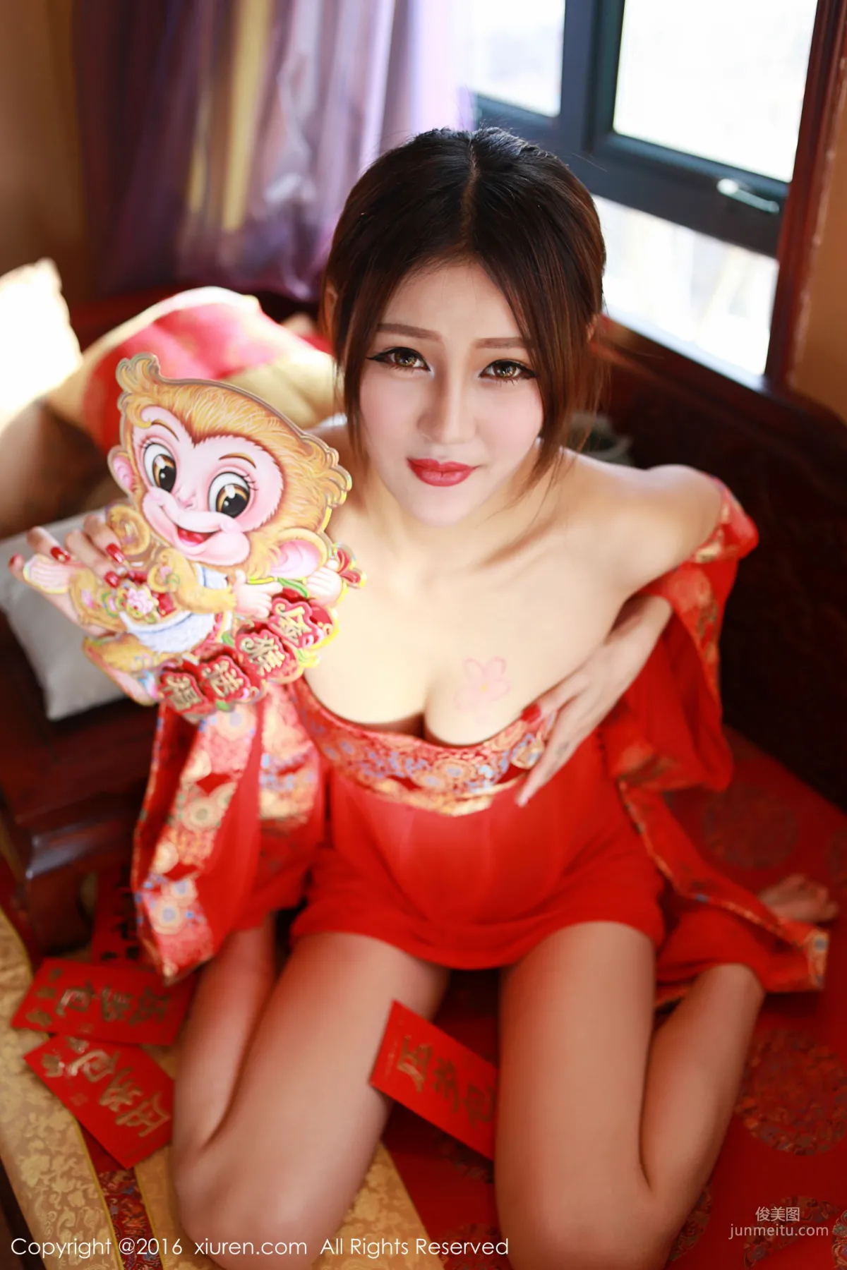 王喬恩Abby《2016新春福利》 [秀人網XiuRen] No.476 寫真集 17