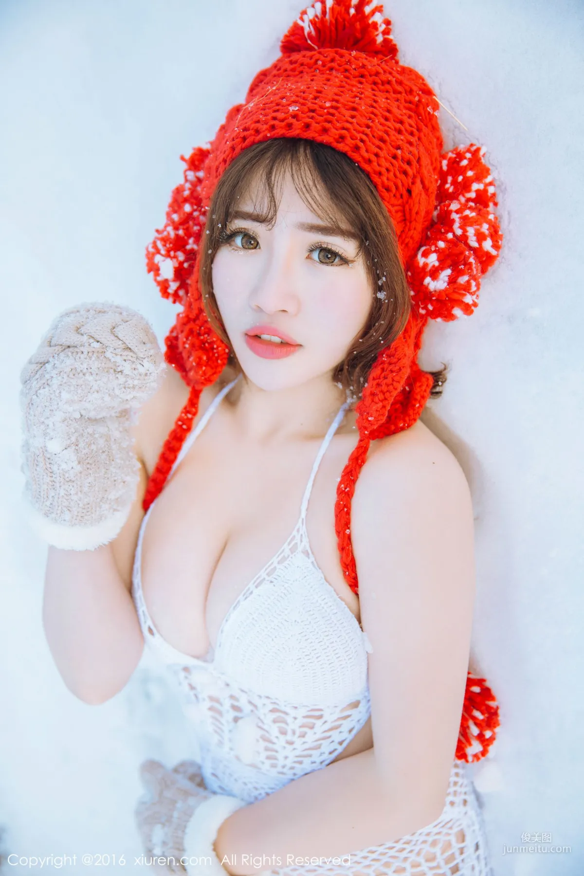 徐cake《新春雪景套圖》 [秀人網XiuRen] No.484 寫真集 35