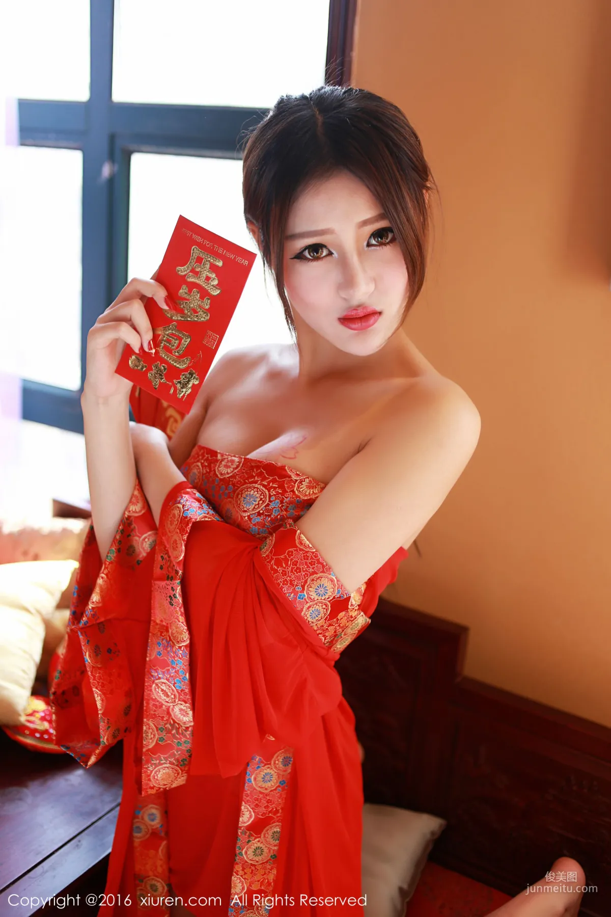 王喬恩Abby《2016新春福利》 [秀人網XiuRen] No.476 寫真集 1