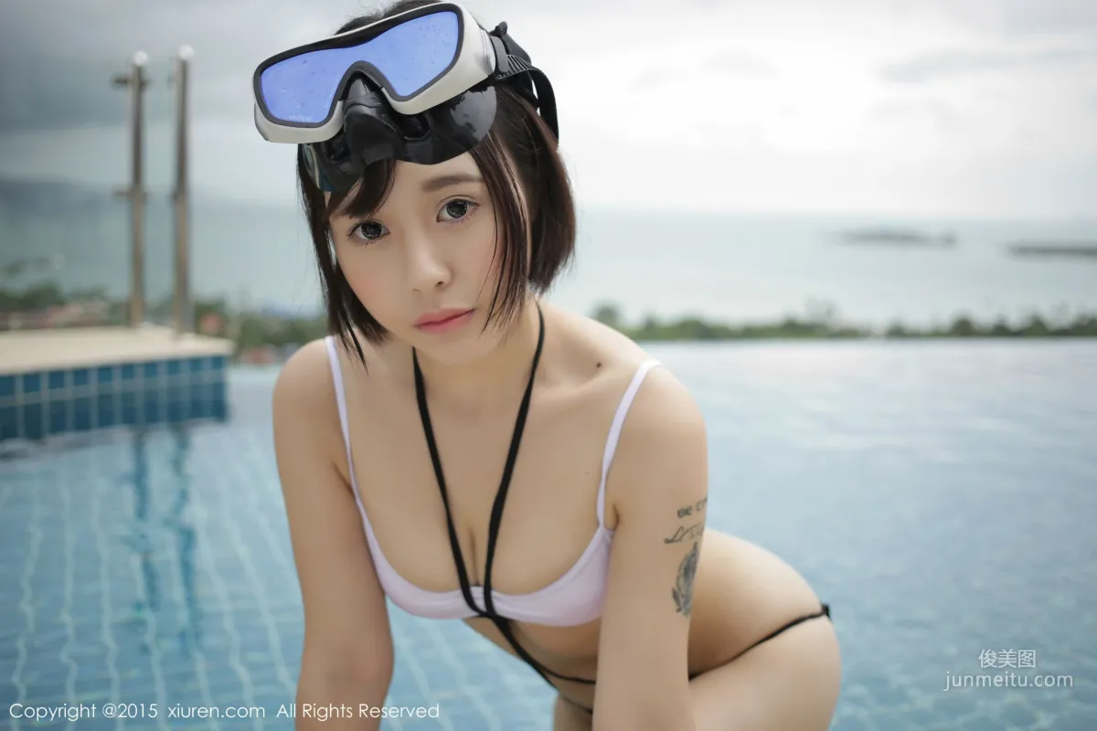 Evelyn艾莉《蘇梅旅拍》2套比基尼 [秀人網XiuRen] No.434 寫真集 2