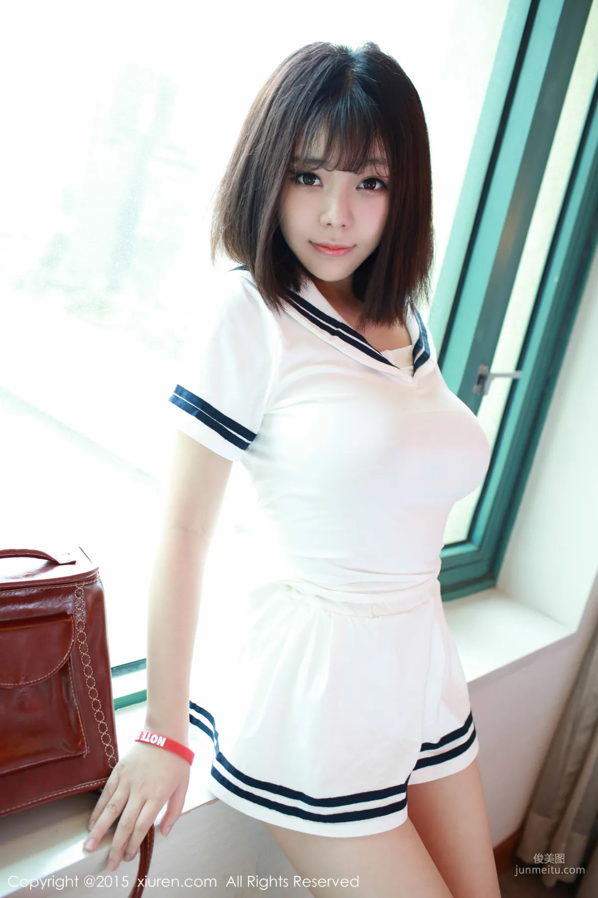劉飛兒Faye《運動裝大胸少女》 [秀人網XiuRen] No.390 寫真集 10