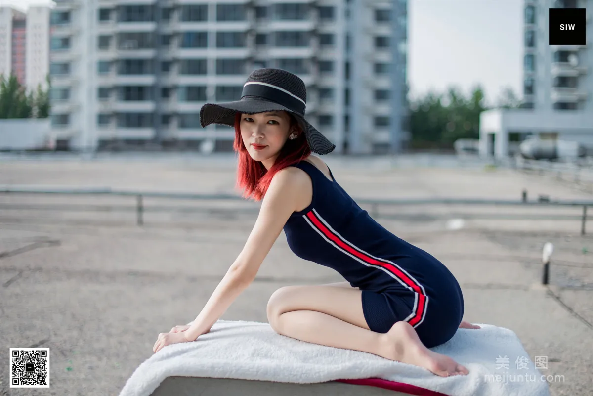 [斯文传媒SIW]  悦悦 《天台瑜伽》 写真集68