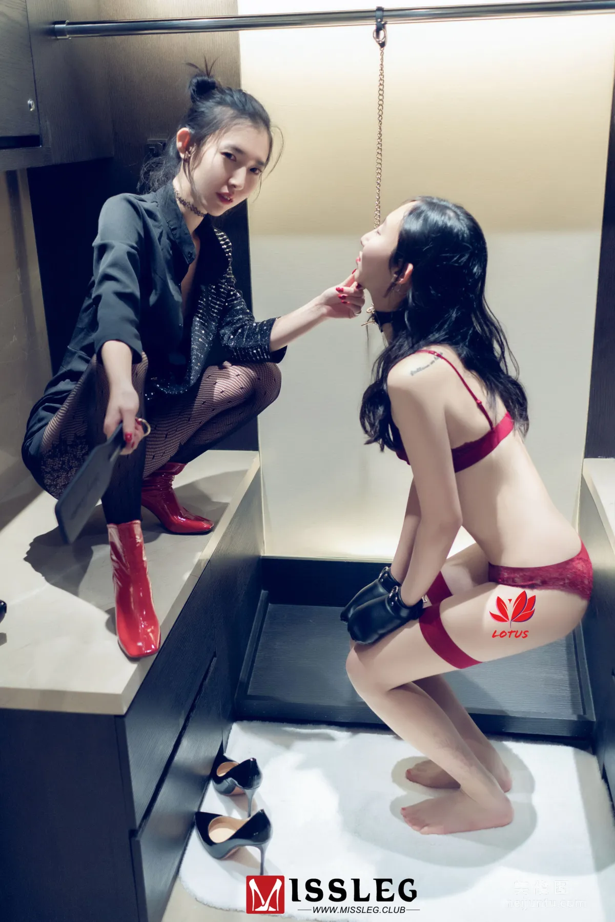 [蜜絲MISSLEG] M020 LOTUS&amp;小貓咪 《絲襪人體》 寫真集 47