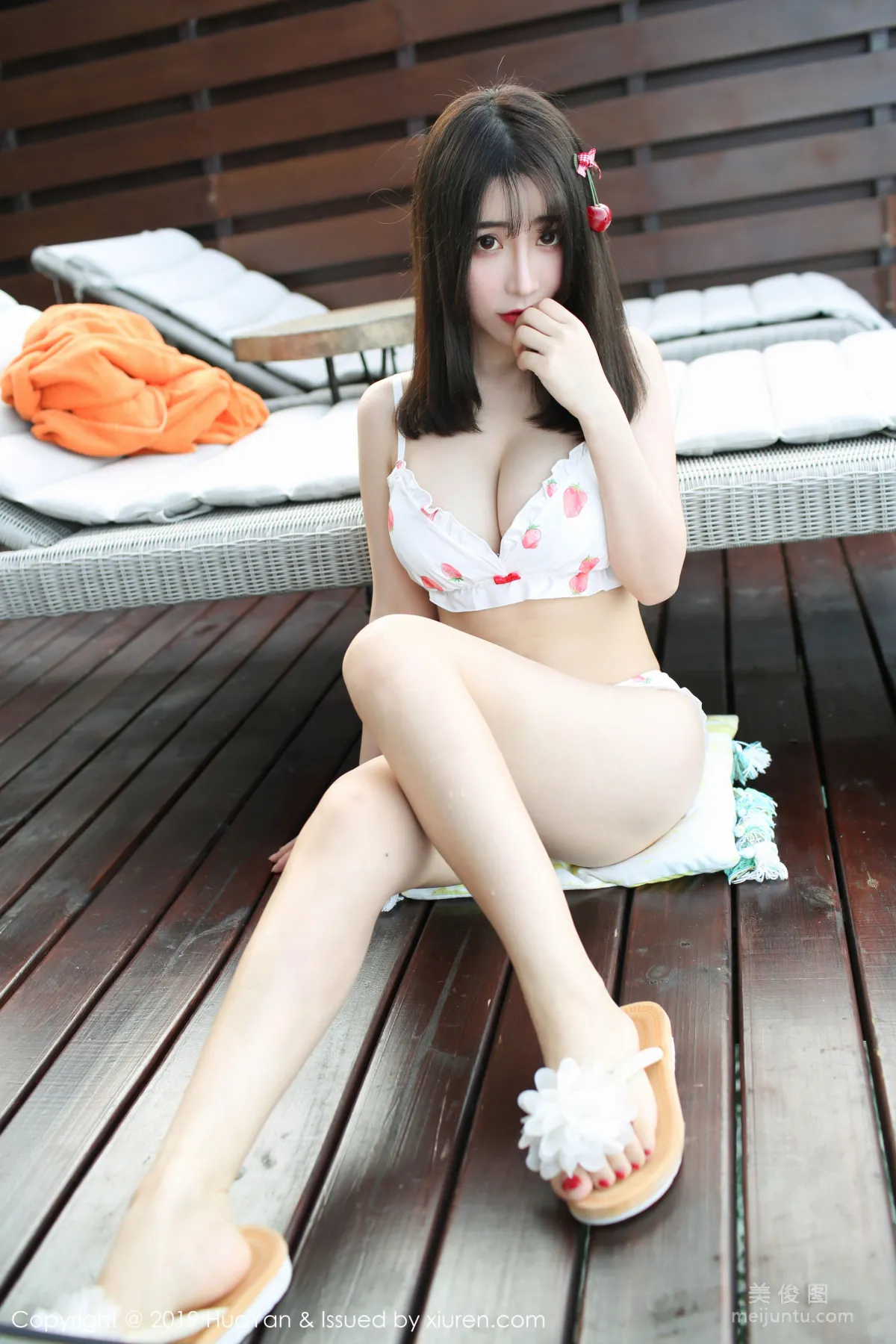 [花の颜HuaYan] Vol.070 绯月樱-Cherry 《花色泳装死库水》 写真集38