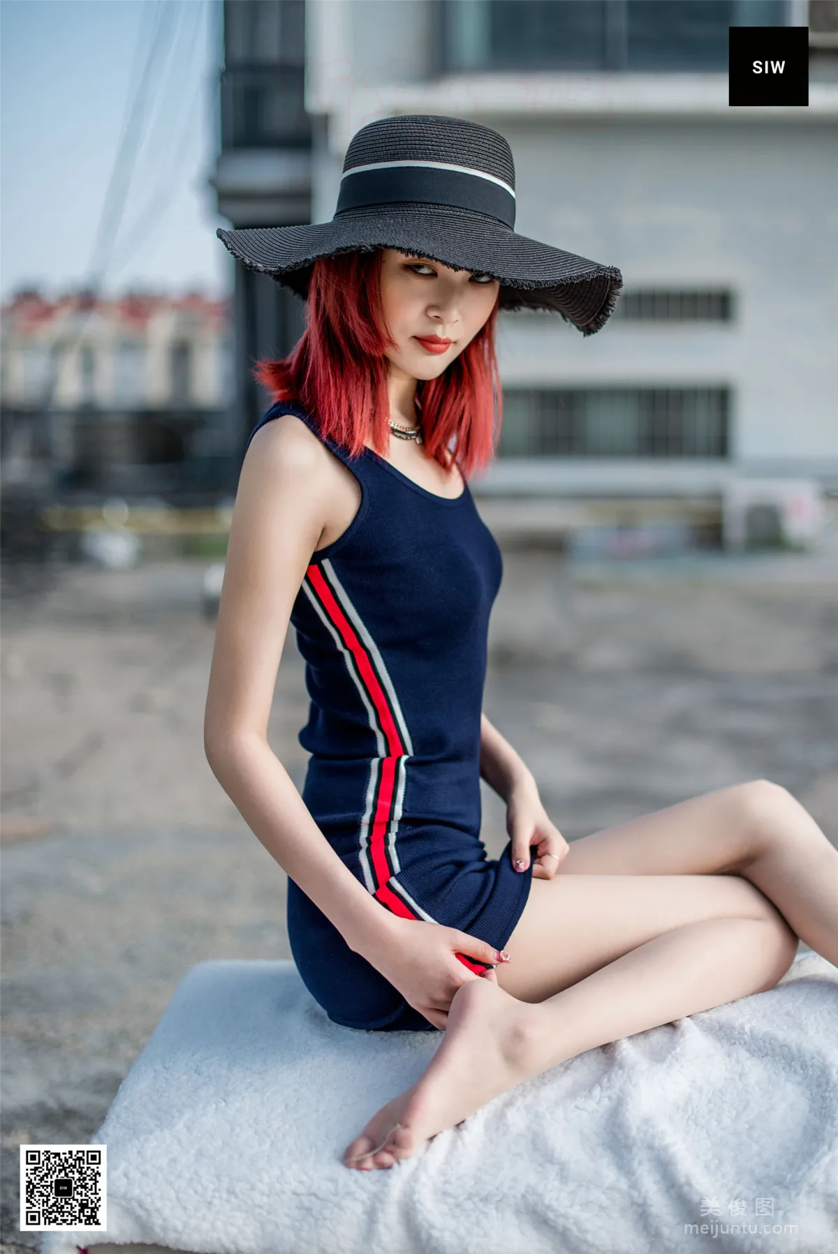 [斯文传媒SIW]  悦悦 《天台瑜伽》 写真集67