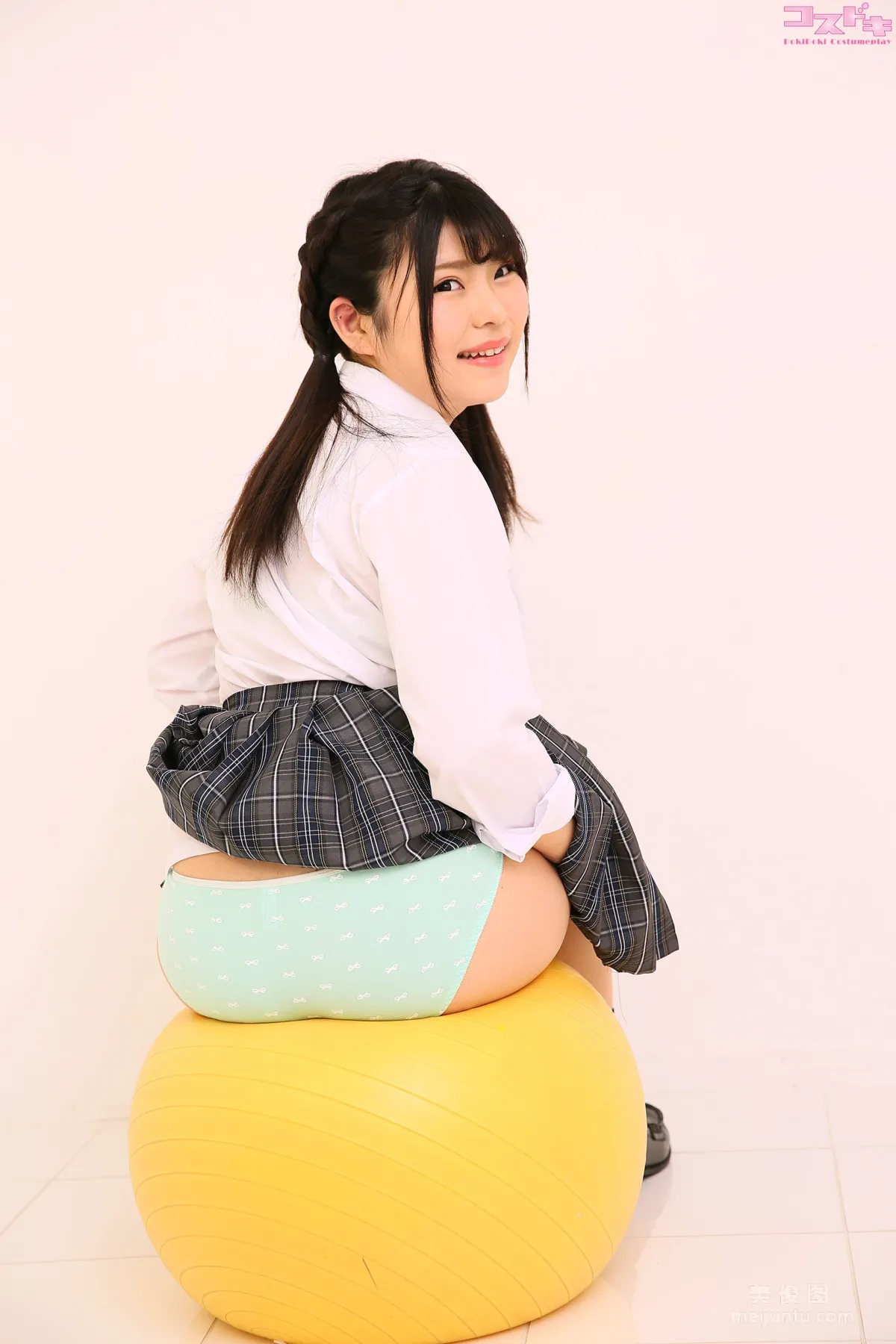 [Cosdoki] 城田ゆあ shirotayua_pic_seifukutie1+2 寫真集 34