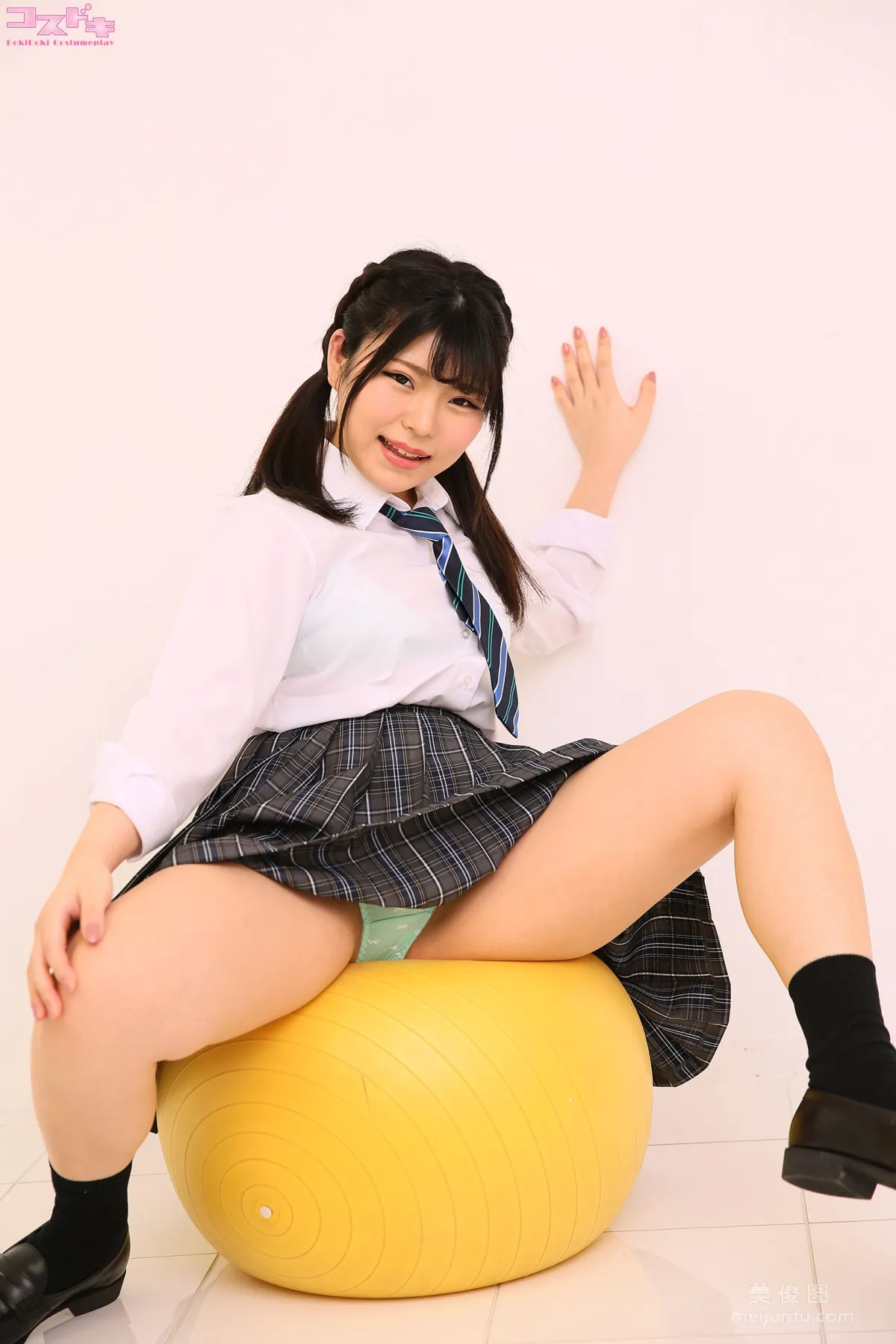 [Cosdoki] 城田ゆあ shirotayua_pic_seifukutie1+2 寫真集 24