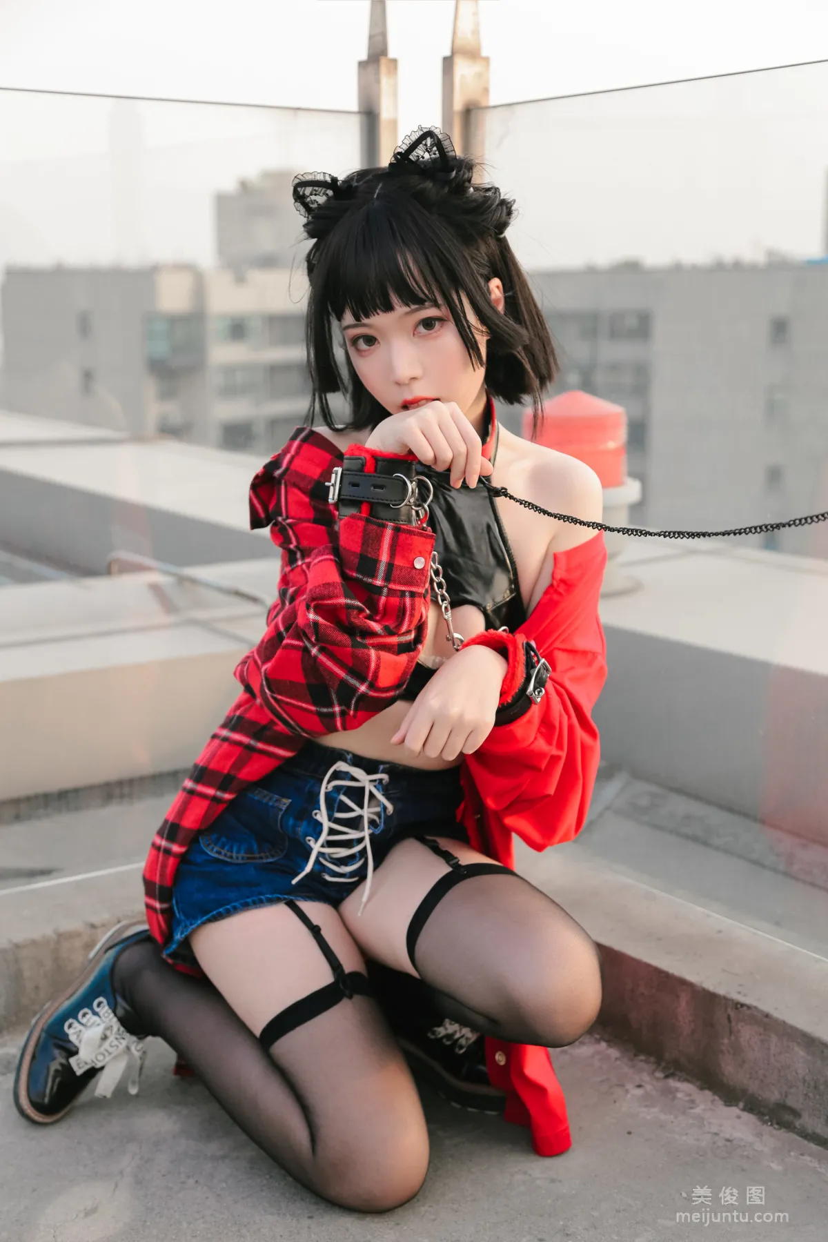 [網紅Coser] Fushii_海堂 《貓貓頭》 寫真集 15