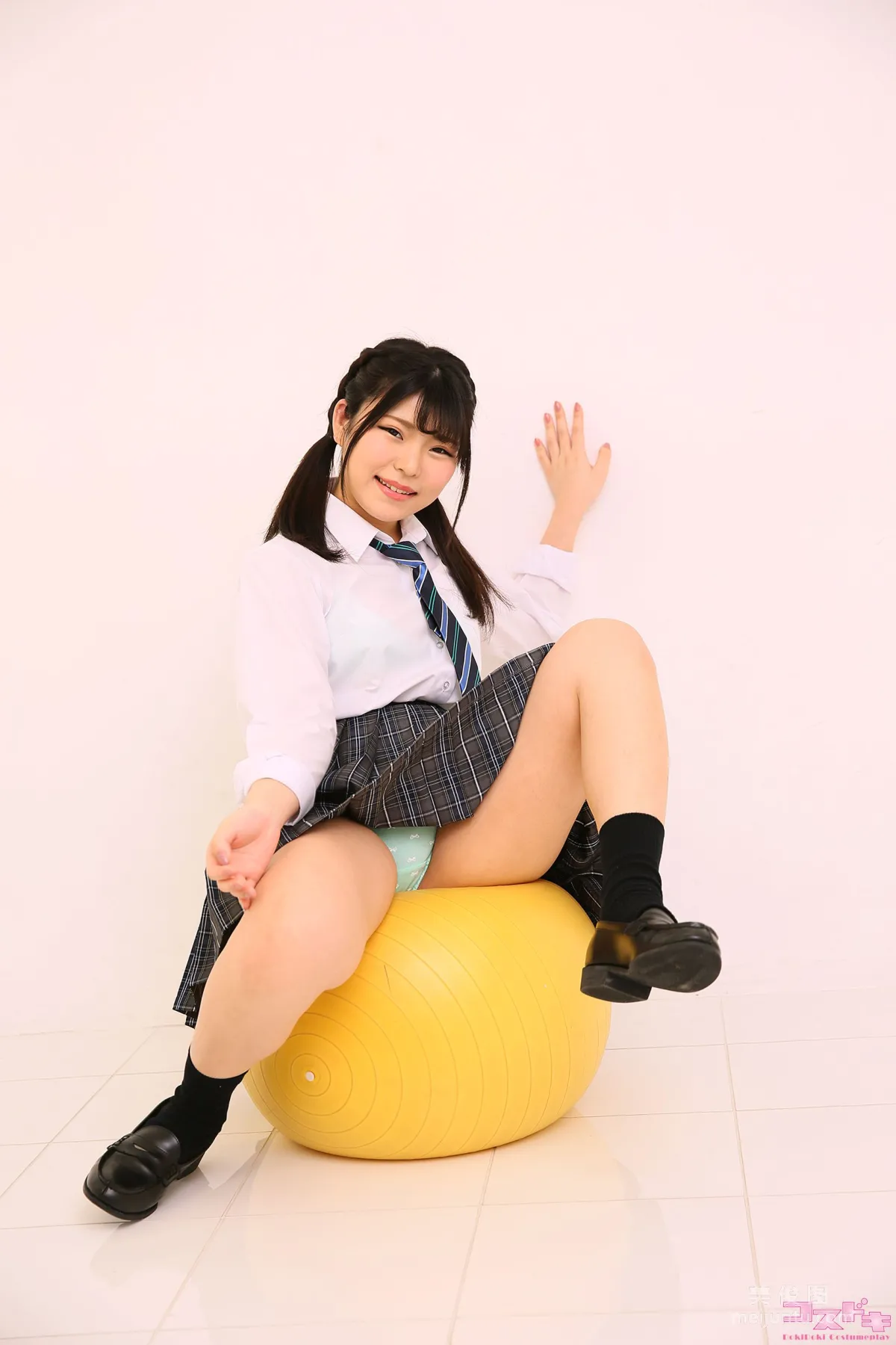 [Cosdoki] 城田ゆあ shirotayua_pic_seifukutie1+2 寫真集 23