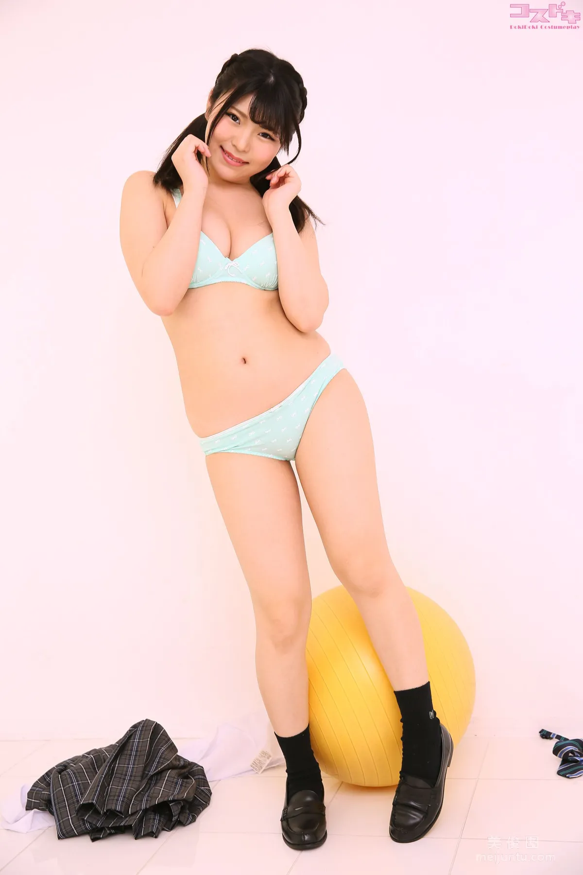 [Cosdoki] 城田ゆあ shirotayua_pic_seifukutie1+2 寫真集 47