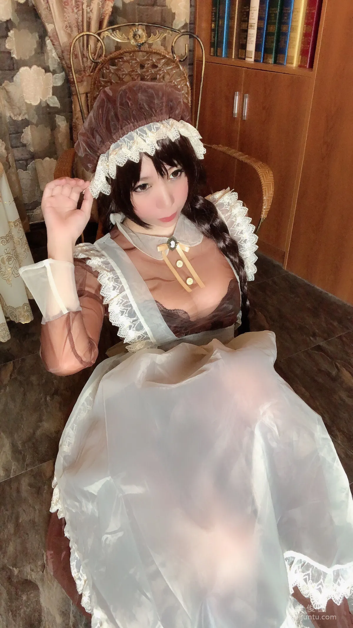 巨乳美女Coser鹿野希 《透明女仆》 写真集68