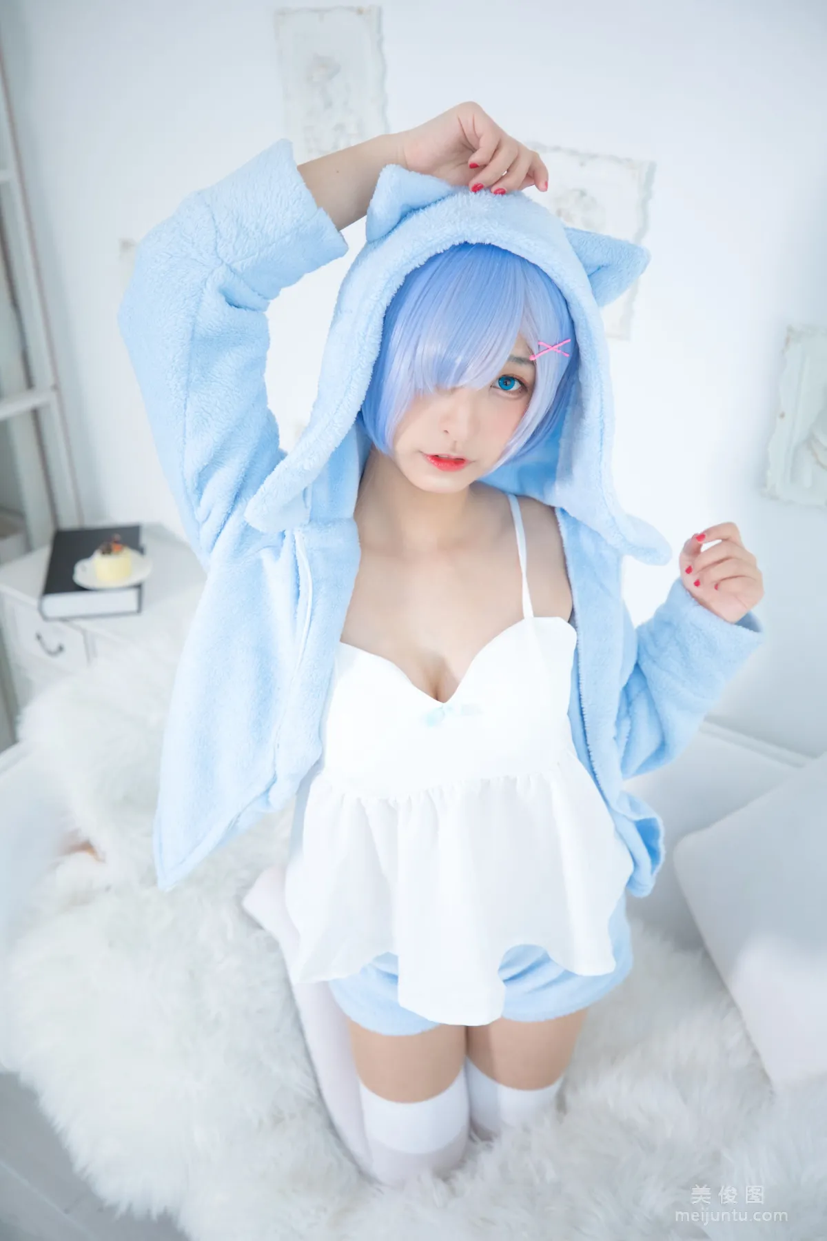 [網紅Coser] 古川kagura 《蕾姆》 寫真集 13