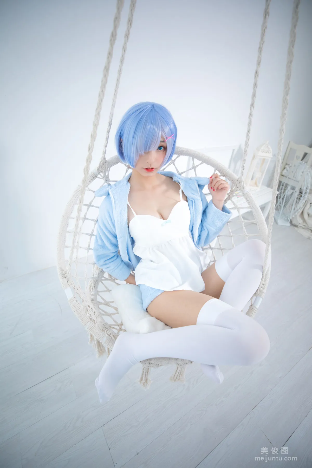 [網紅Coser] 古川kagura 《蕾姆》 寫真集 30